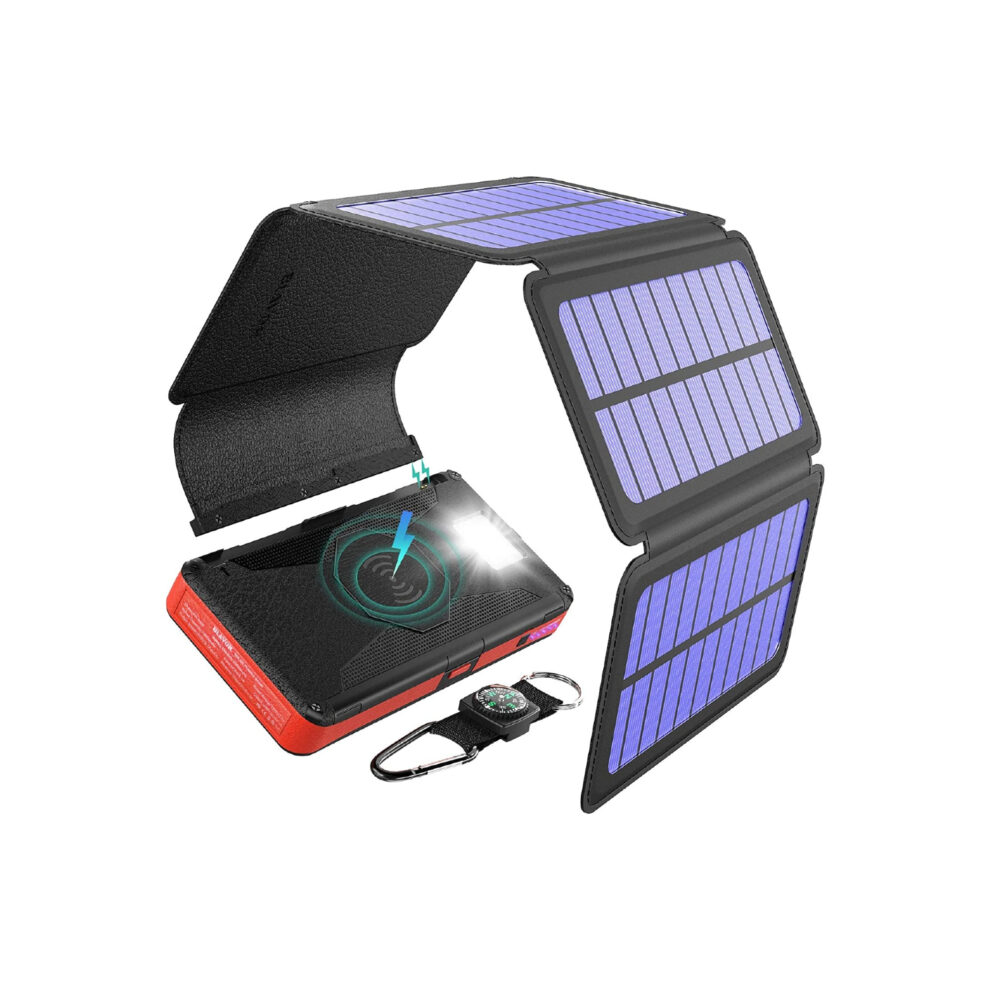 50000mAh batterie solaire Portable charge pauvre chargeur de batterie externe lumière forte LDE lumière pour iphone SamsungXiaomi  202192403