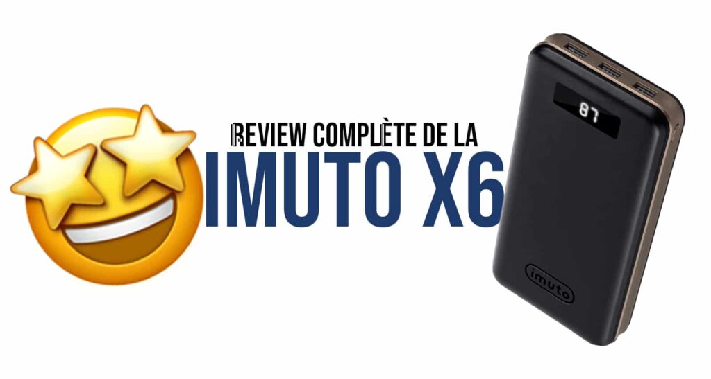 imuto portable charger x6