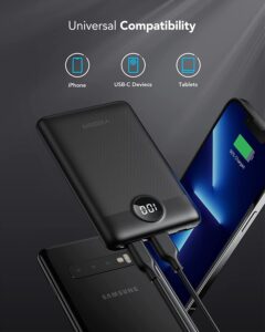Batterie Externe 10000mAh Pour Gilet Chauffant - Ports 5V/7.4V, Affichage Numérique, Charge Rapide - 11