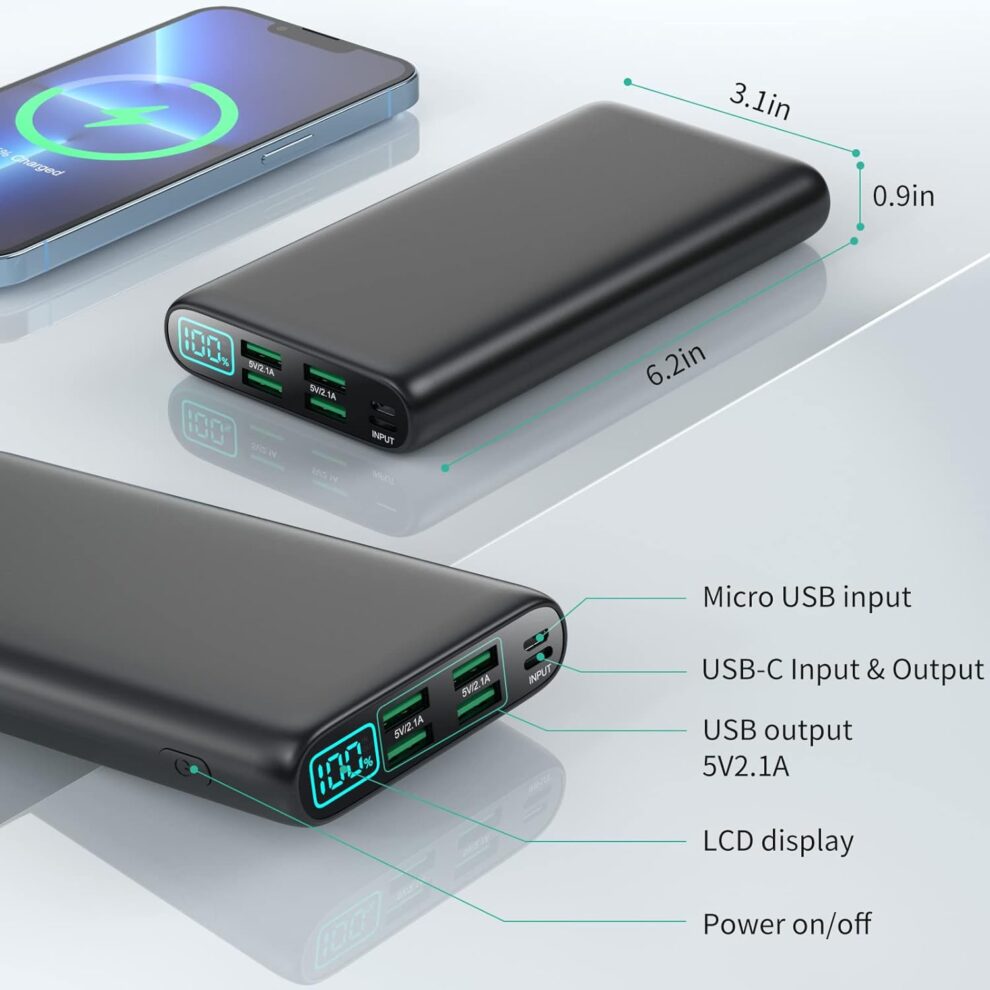 Power Bank Haute Capacité | Boutique Kuulaa-Tech