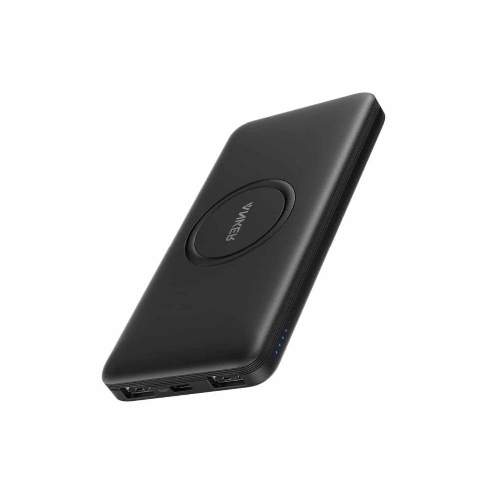 Power Bank Solaire 25000mAh 20W SOARAISE – Charge Rapide PD QC 3.0 + Sans Fil 15W + 4 Panneaux + Lampe LED – Camping Voyage