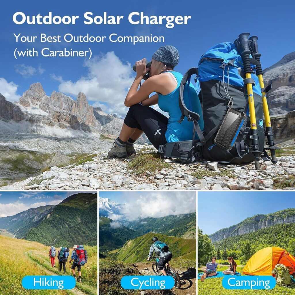 ALLPOWERS R2500 générateur électrique portable avec 4 x panneau solaire