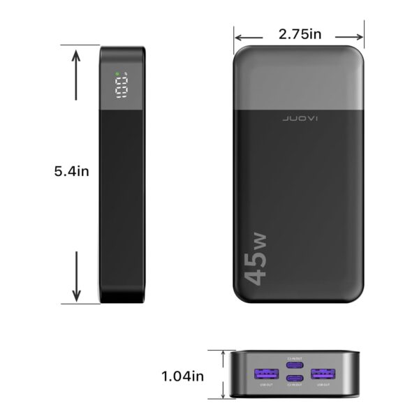 Batterie externe de 20 000 mAh avec Power Delivery 45W - SBS