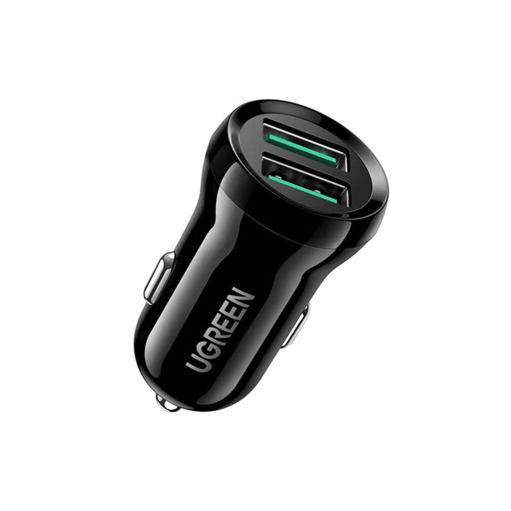 Chargeur Allume-cigare Voiture 5-en-1 - 2 Ports USB-C, 1 Port USB-A + Câbles Rétractables, Charge Rapide 66W Max
