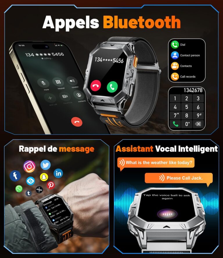 Montre Connectée Étanche Eau De Mer Boutique KT — free download
