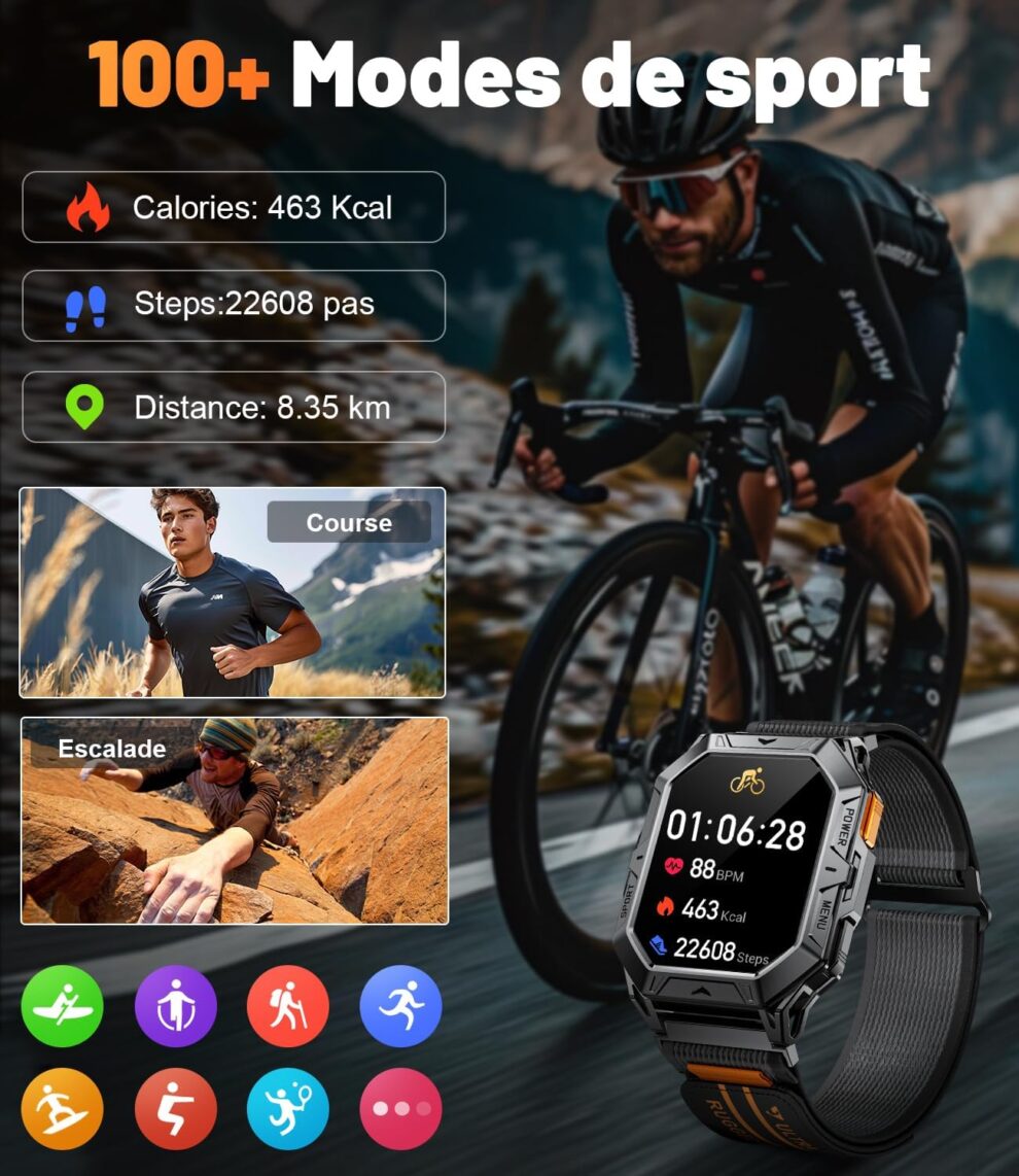 Montre Connectée Étanche Eau De Mer Boutique KT — free download