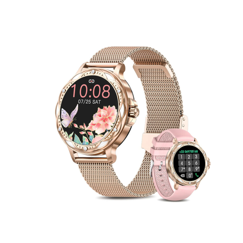 Montre Femme Avec Bracelet Strass – Neuve Sans Boîte
