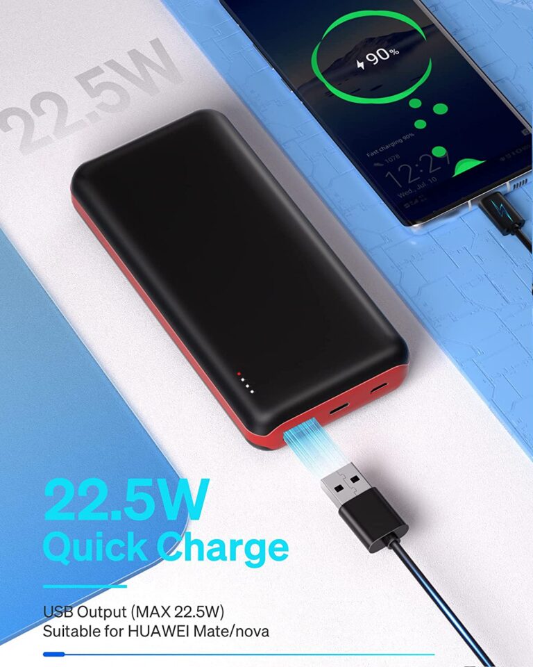 AUTOGEN Batterie Externe De Démarrage 4500A 27000mAh - Booster 12V Essence Diesel - Voiture SUV Camion
