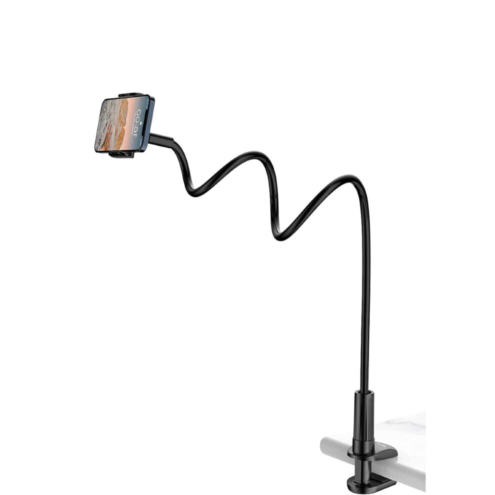 Support Réglable Pour Téléphone Et Tablette - En Aluminium Anodisé - Pliable - Compatible IPhone, Samsung, IPad - Pour Bureau Ou Maison