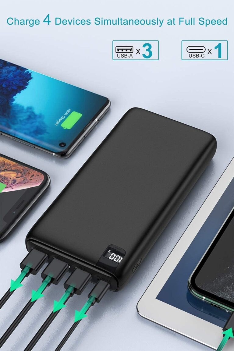 Batterie Externe 26800mAh, Power Bank Charge Rapide Avec 2 USB Sorties Max 3 1a 2024 Intelligent Controle Ic Chargeur Solaire Batterie Portable Pour Iphone 15 14 13 Pro Max Samsung Etc Rouge Noir Batterie Externe 26800mAh, Power Bank Charge Rapide Avec 2 USB Sorties Max 3 1a 2024 Intelligent Controle Ic Chargeur Solaire Batterie Portable Pour Iphone 15 14 13 Pro Max Samsung Etc Rouge Noir