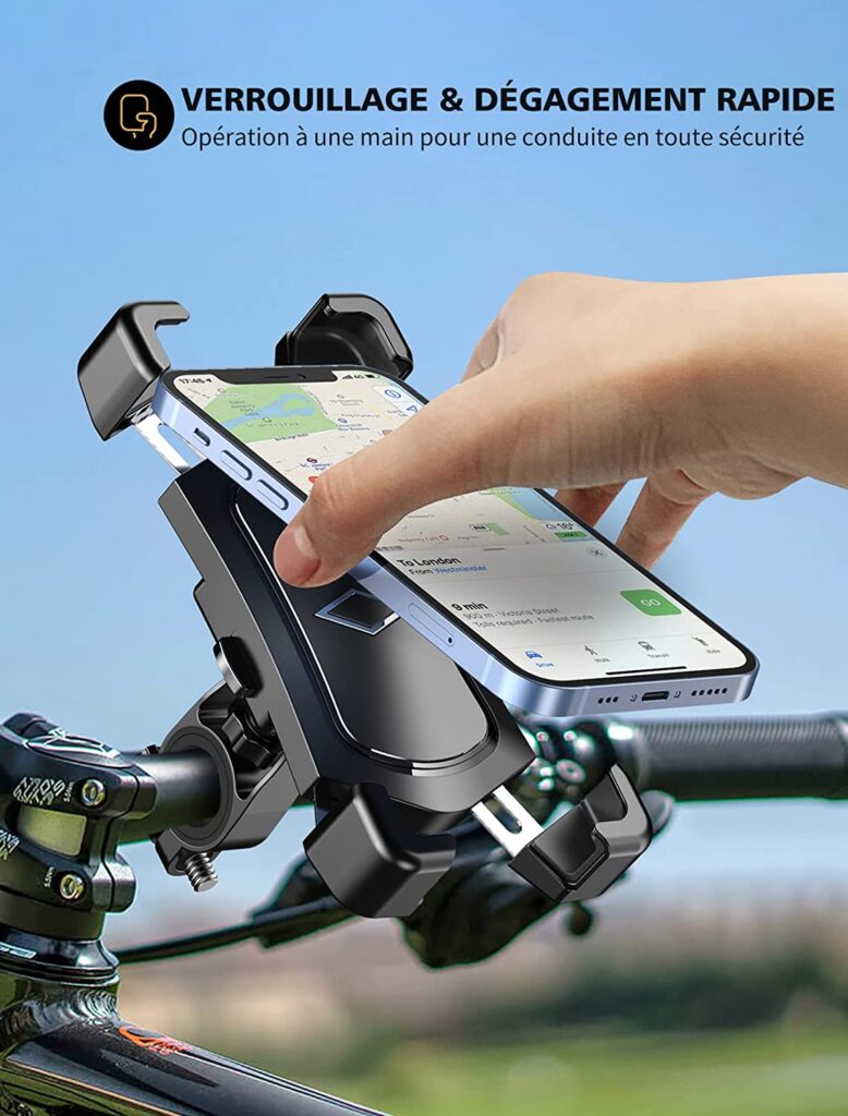 Support pour téléphone et tablette / Noir
