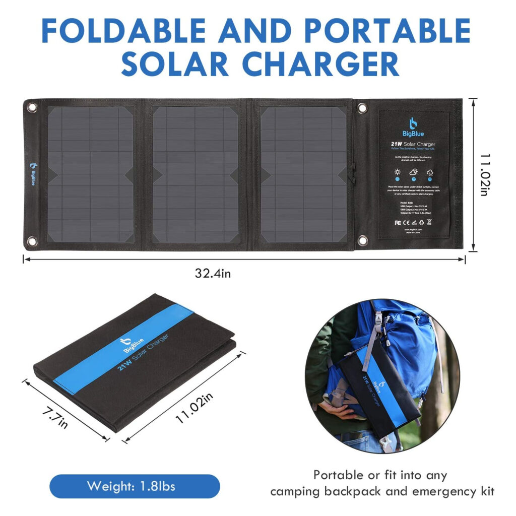 Batterie Externe Solaire - MIOLOE - 3000 MAh - Chargeur Type C - Portable Avec Porte-clés - Téléphonie