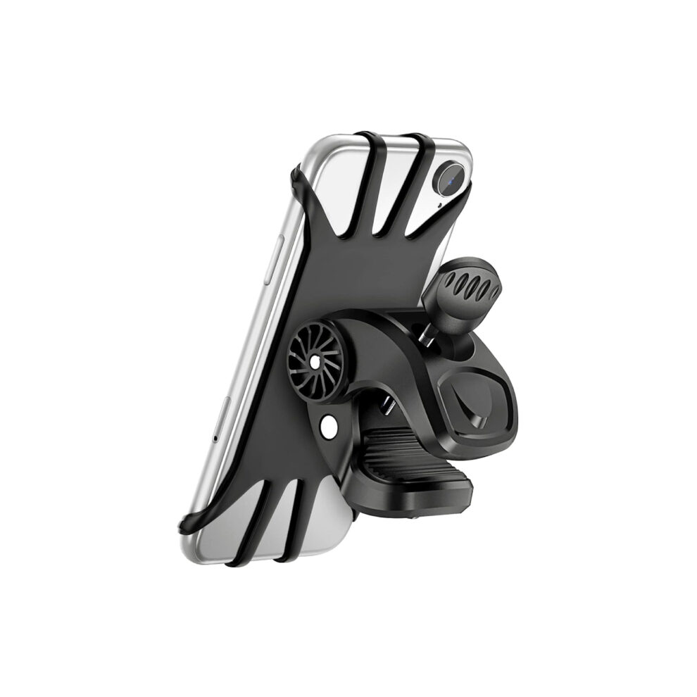 Support Téléphone Universel Pour Moto/Vélo – Fixation Clip Sur Rétroviseur (Neuf)