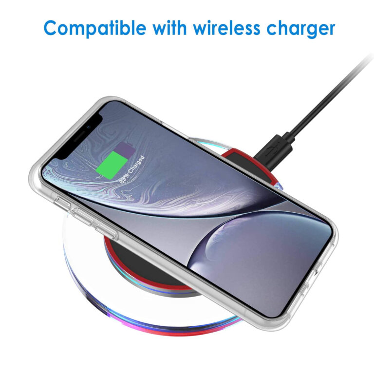 Coque Transparente IPhone + Tour De Cou Magnétique - Compatible XR à 14 Pro Max, Neuve