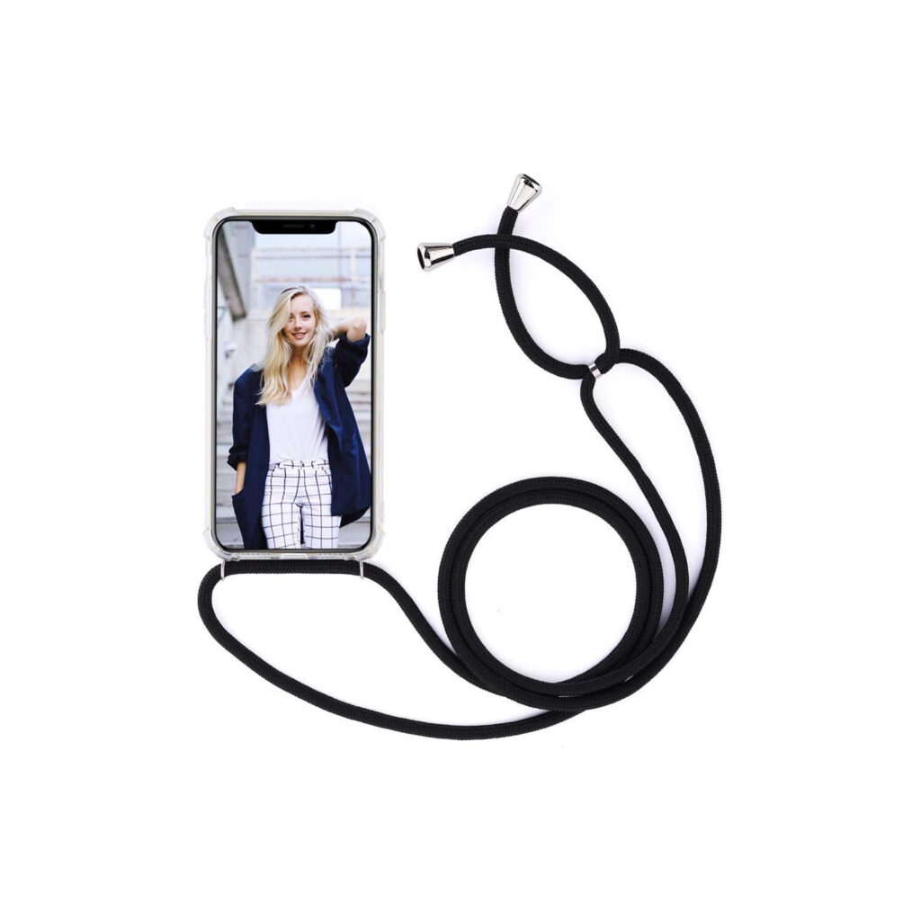 YuhooTech Coque Collier IPhone 5 / 5S / SE (2016) - Housse Avec Cordon Tour De Cou Réglable