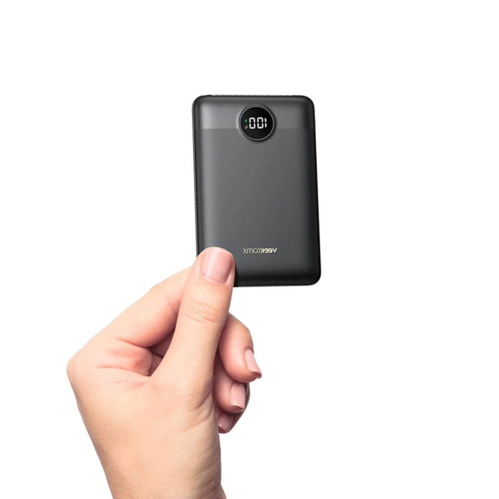 Batterie Externe Mini 4500 MAh Pour IPhone - Charge Rapide 12W PD, Connecteur Lightning Intégré, Ultra Compacte - 2