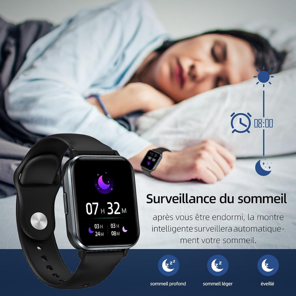 Montre Fitness étanche Avec Mesure De La Fréquence Cardiaque Et De La Tension Newgen Medicals 0 1