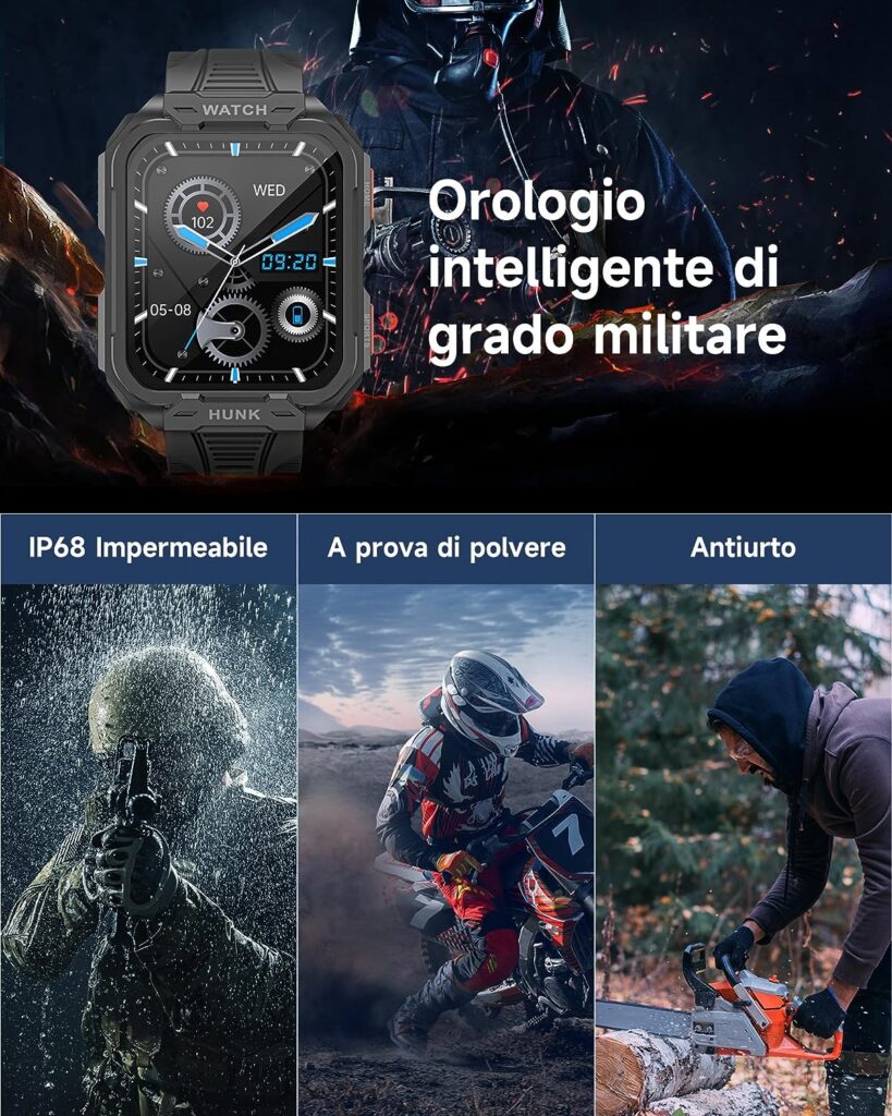 Pack Outdoor Hiver : Cagoule + Gants + Montre étanche + Casque Gratuit - Taille L