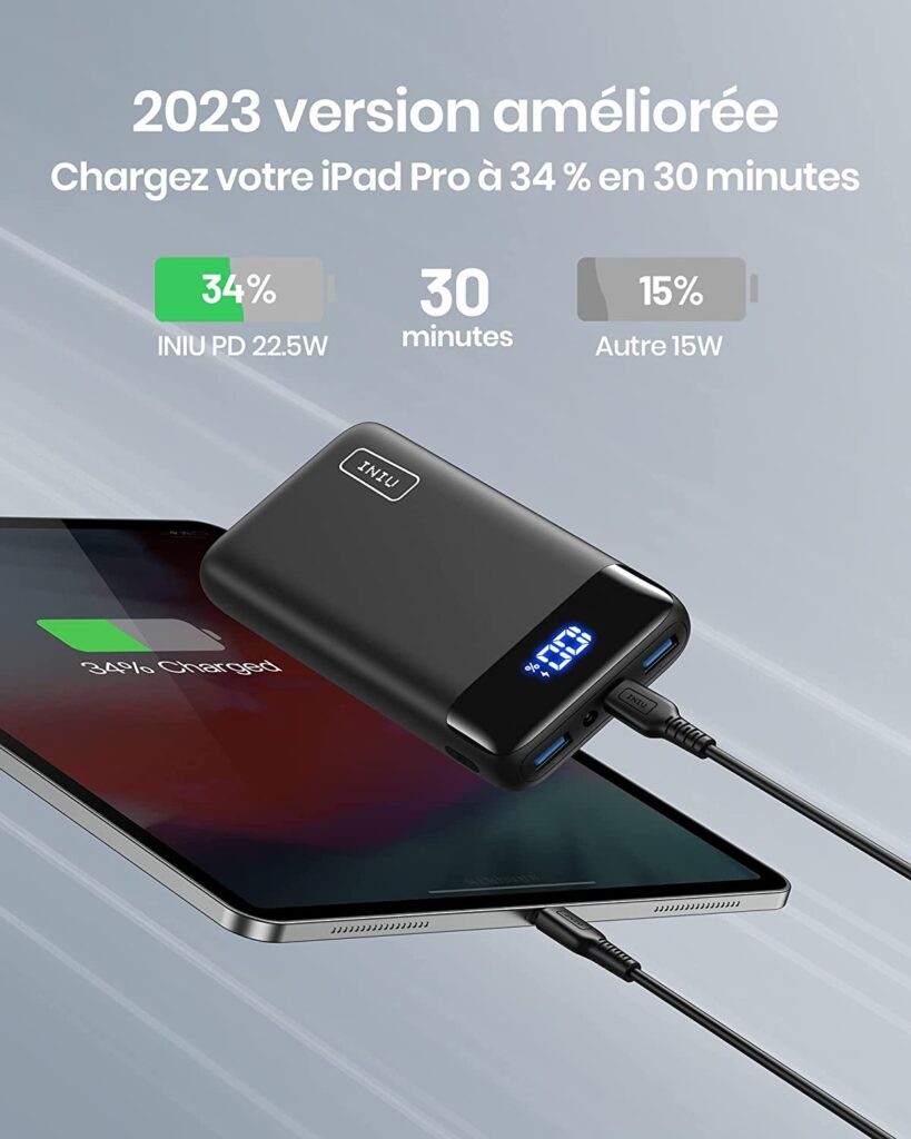 Magsafe Powerbank 20000Mah Magnétique Powerbank Charge Rapide Pd 20W