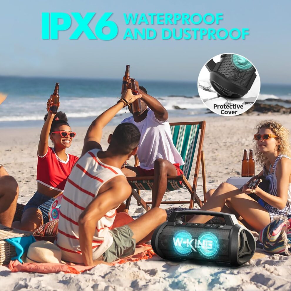 Enceinte Bluetooth 10W TWS Micro Sans Fil LED