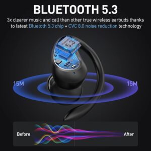 Annadue Écouteur Bluetooth Mono Intra-auriculaire Avec Micro - Noir - Pour Conduite Et Business