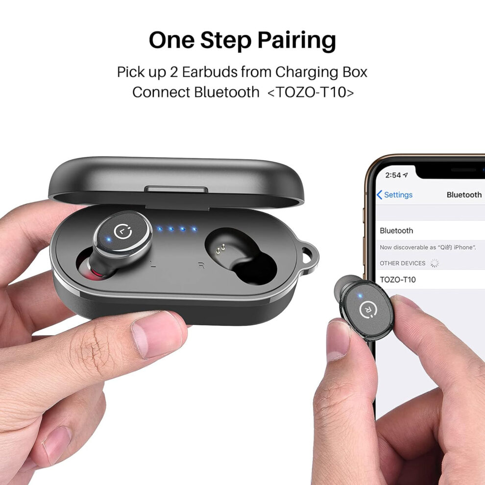 Écouteurs Bluetooth sans fil sport - EDILIX - 60H autonomie - Bluetooth