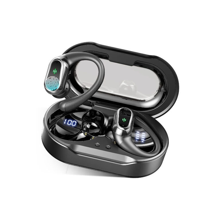 Écouteurs Bluetooth Sport DUSONLAP - Sans Fil - Vert - Couplage Facile, Contrôle Tactile